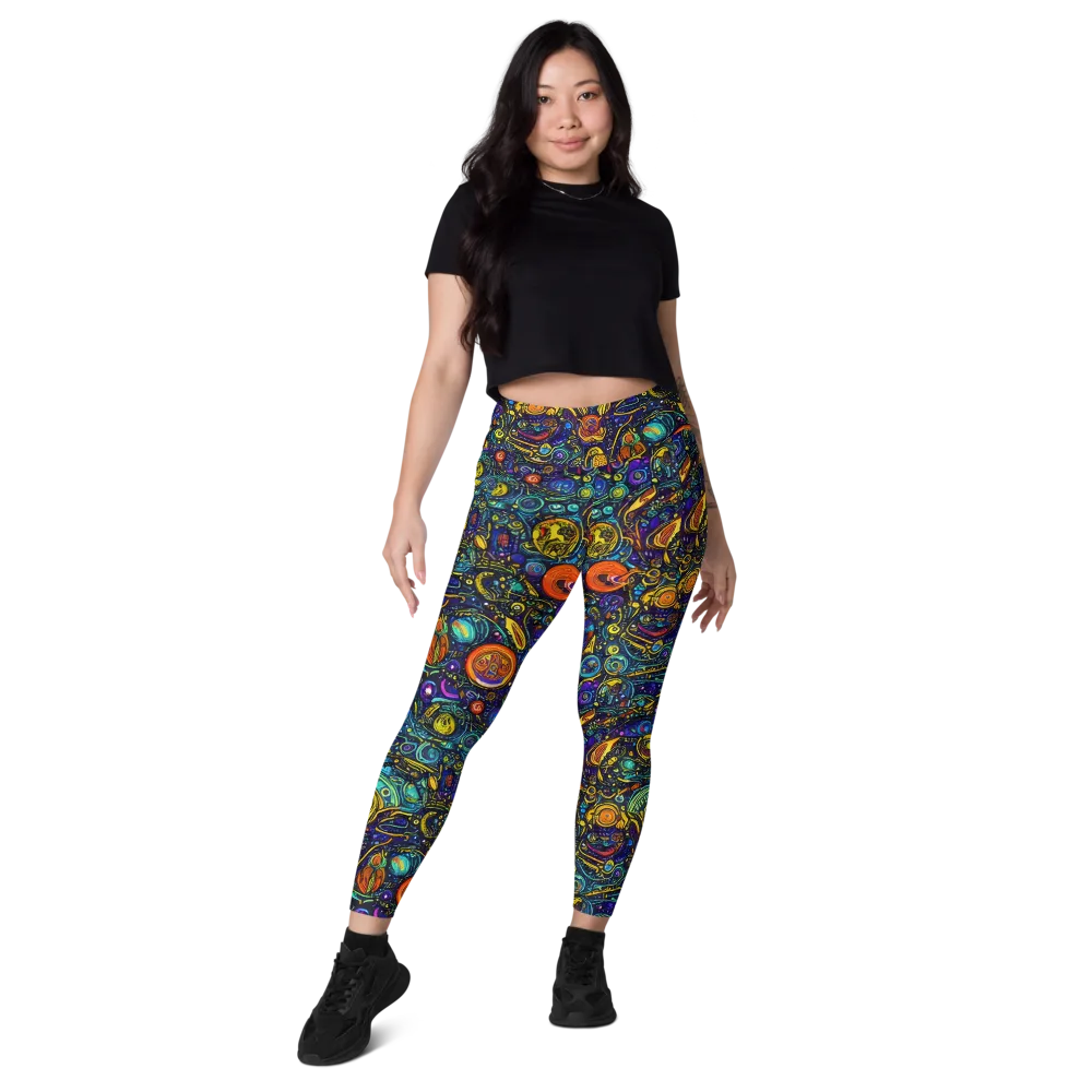 Vasnetsov Vortex on Leggings with Pockets — Front