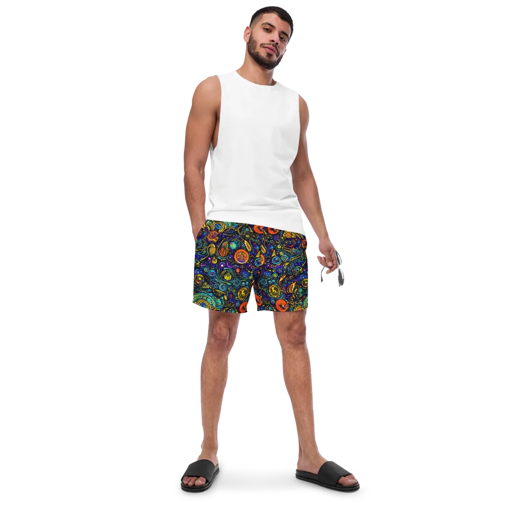 Vasnetsov Vortex on Swim Trunks — Front