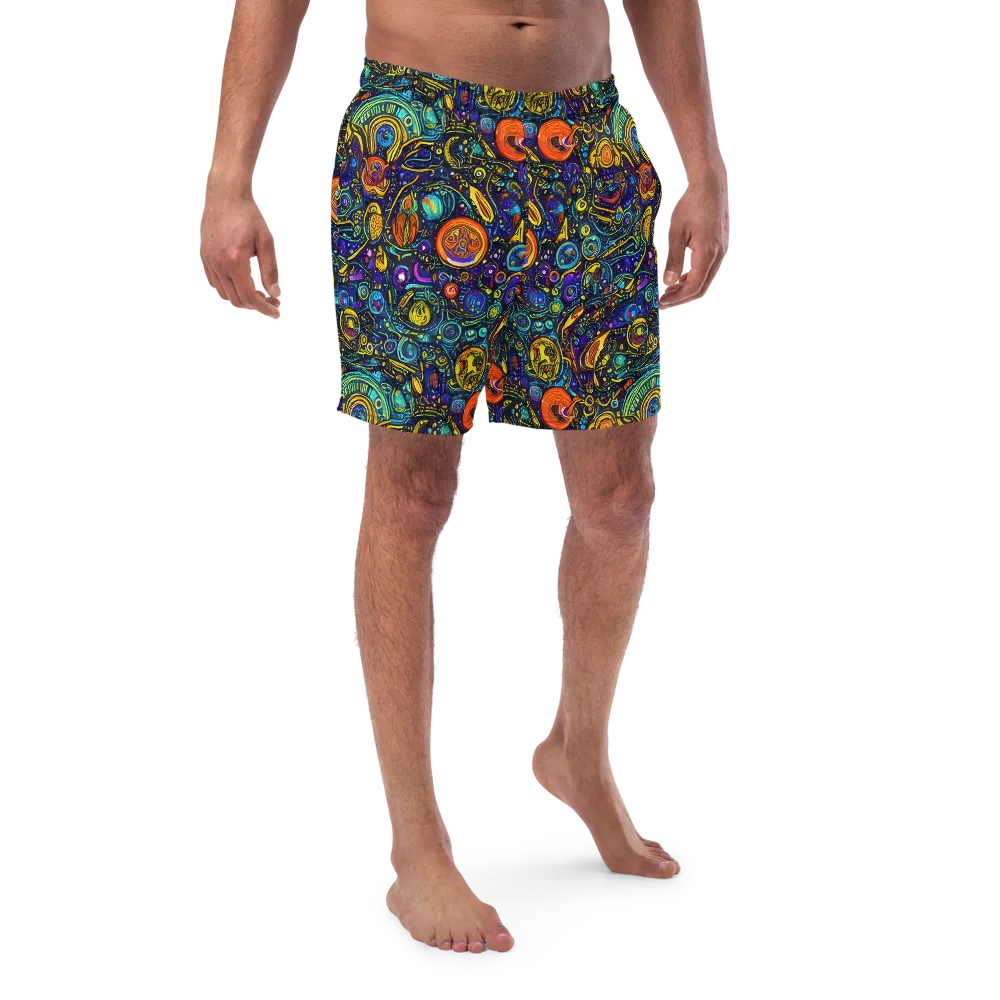 Vasnetsov Vortex on Swim Trunks — Front