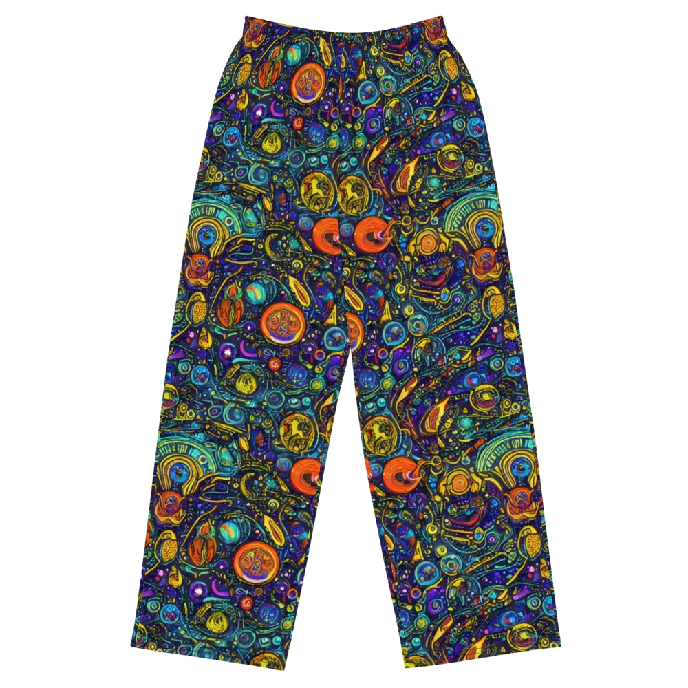 Vasnetsov Vortex on Wide-Leg Pants — Front