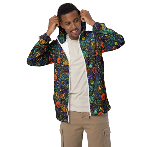Vasnetsov Vortex on a Men's Windbreaker