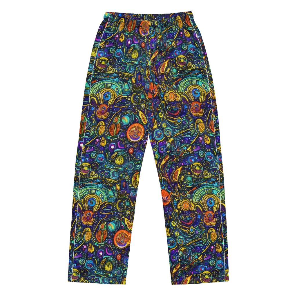 Vasnetsov Vortex on Women's Pajama Pants — Front