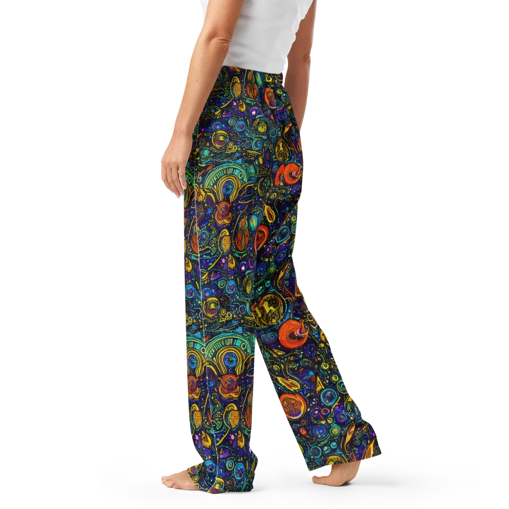 Vasnetsov Vortex on Women's Pajama Pants — Left