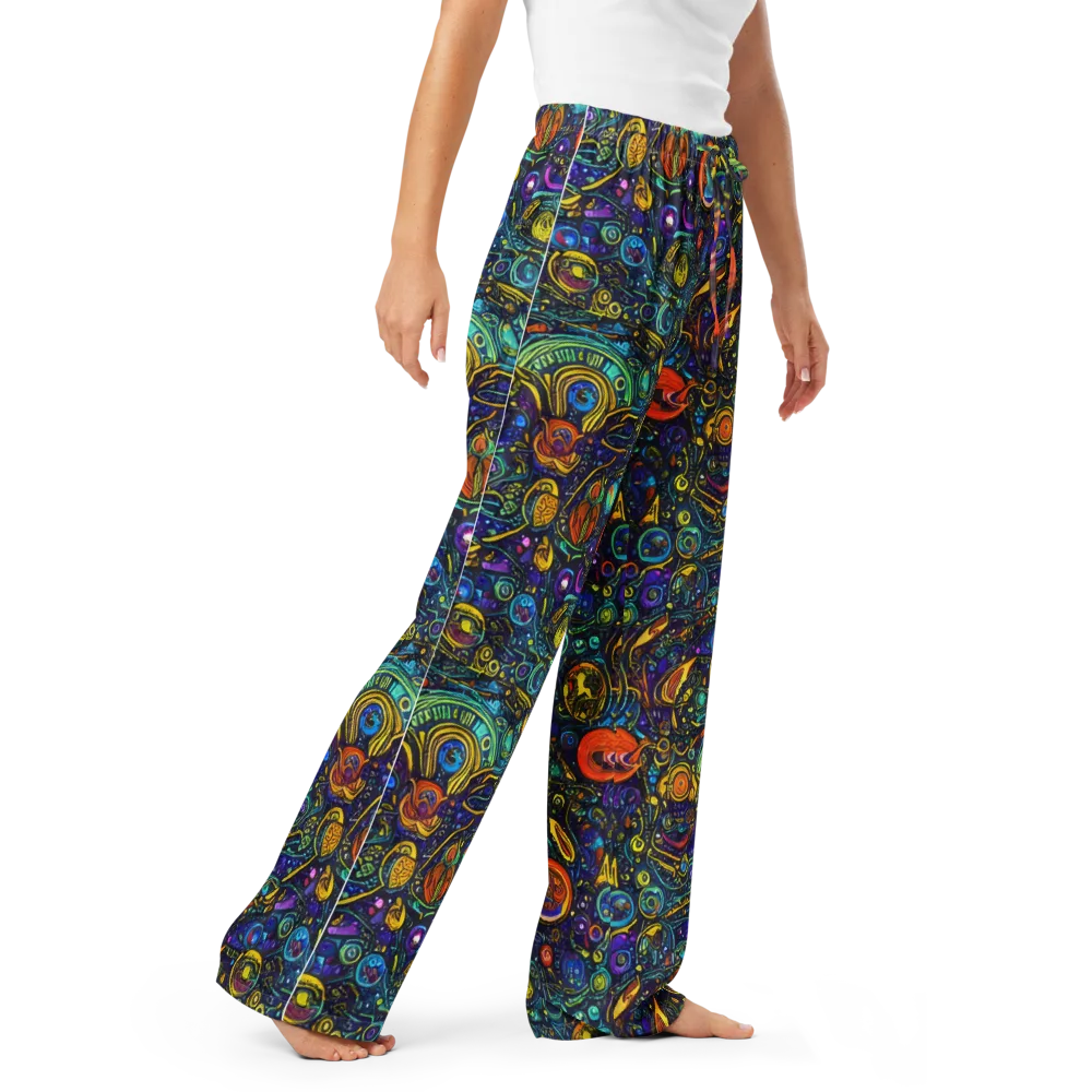 Vasnetsov Vortex on Women's Pajama Pants — Right Front