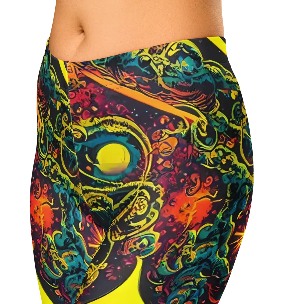 Gogos Galaxy on Capri Leggings — Zoomed-in
