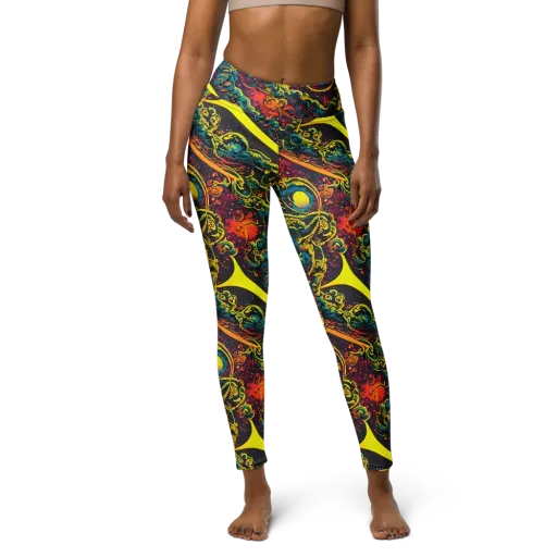 Gogos Galaxy on a Yoga Leggings