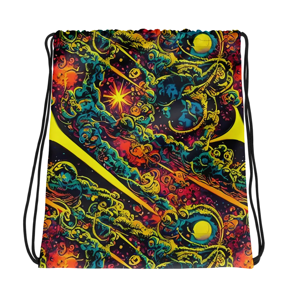 Gogos Galaxy on Drawstring Bag — Photo