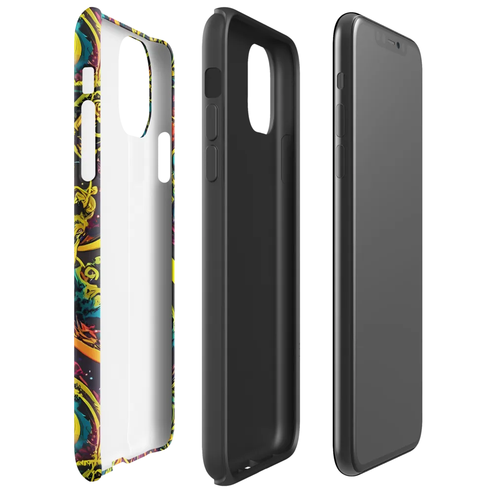 Gogos Galaxy on Tough Case for iPhone® — Right