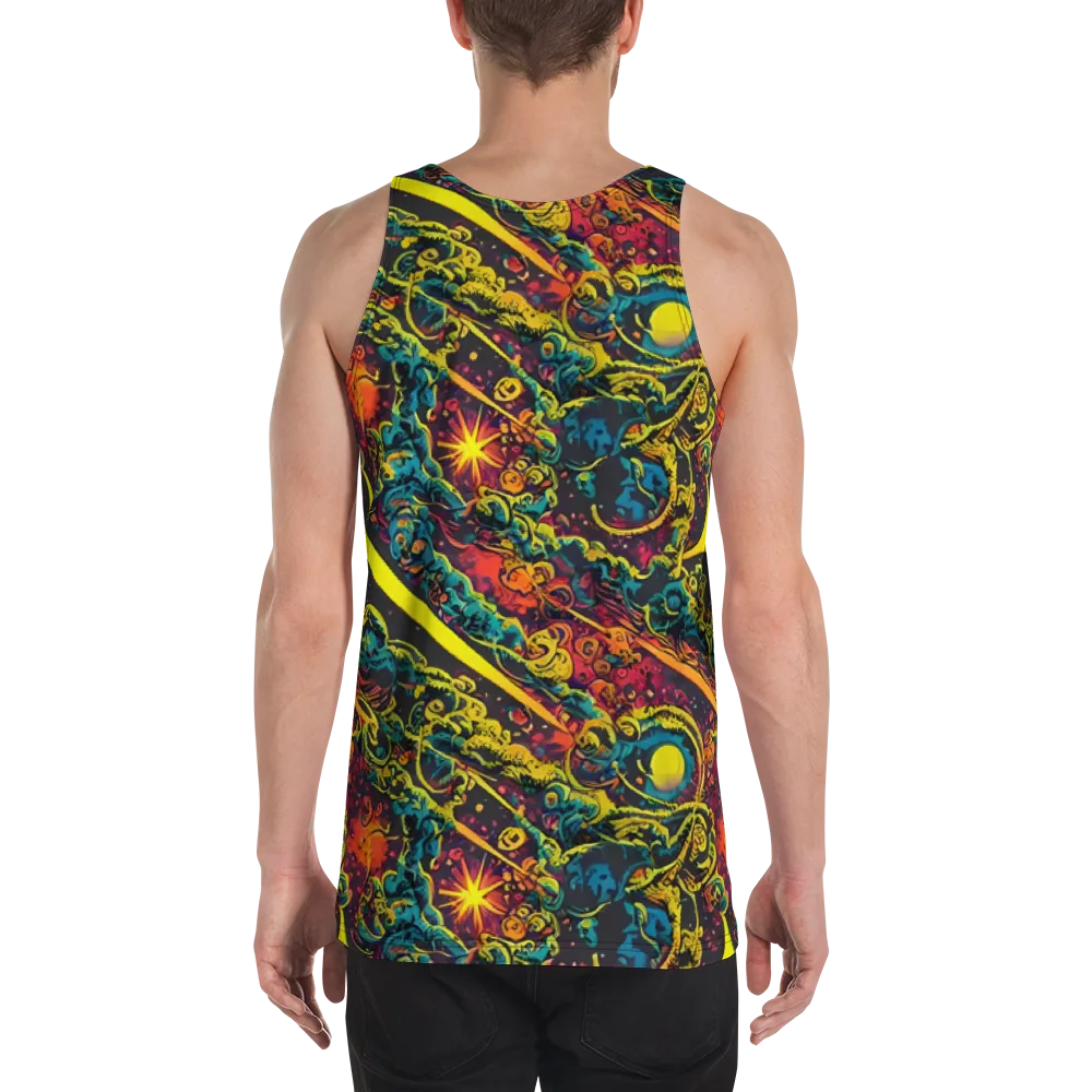 Gogos Galaxy on Men's Tank Top — Back