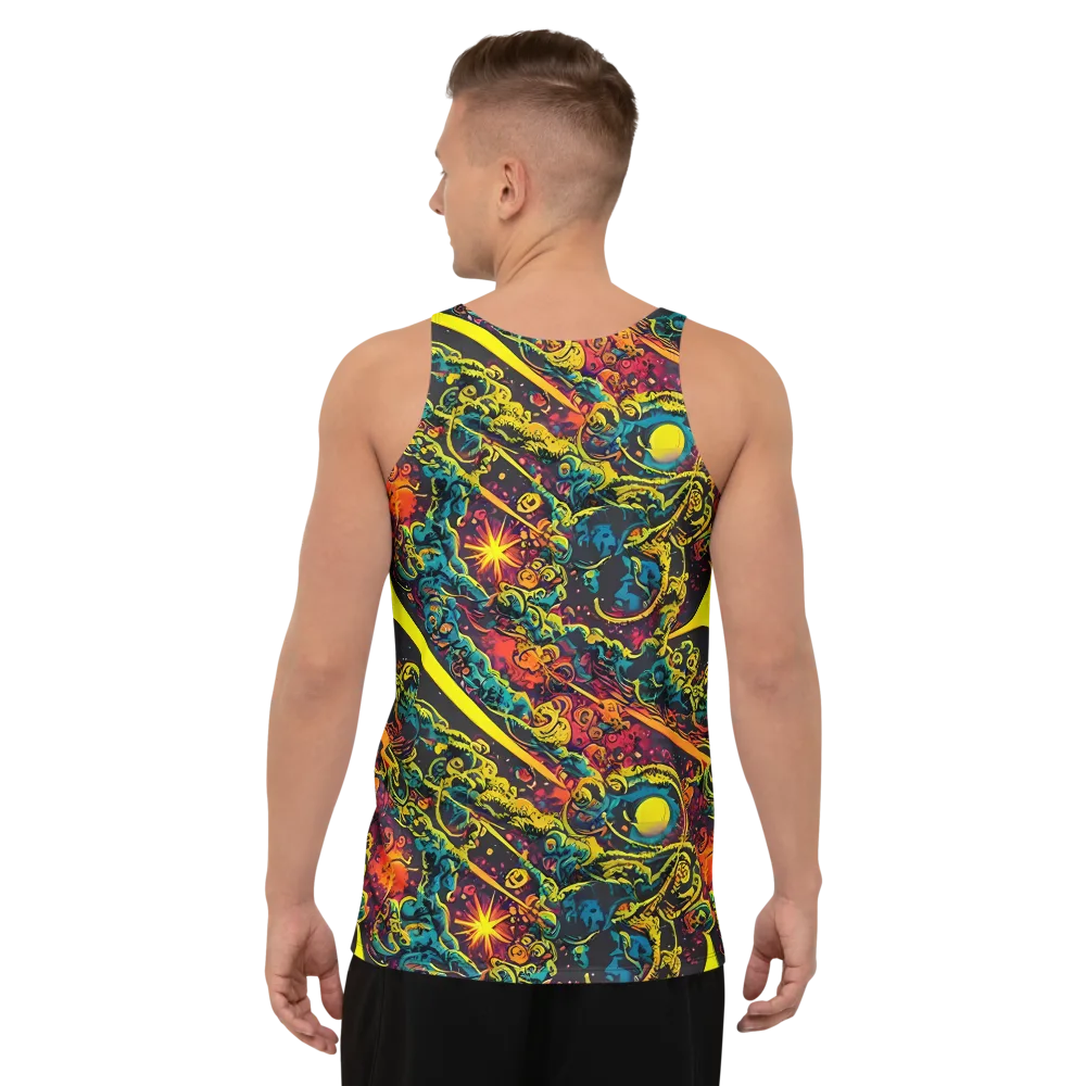 Gogos Galaxy on Men's Tank Top — Back