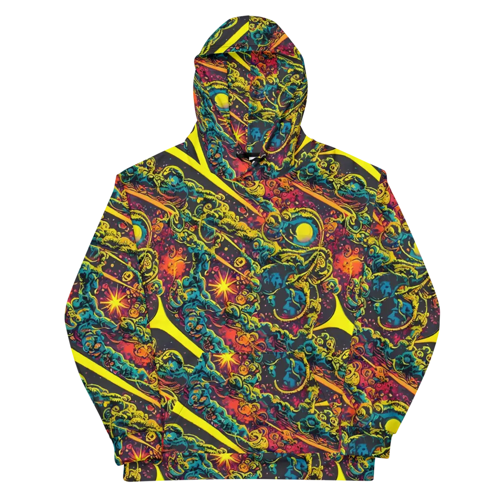 Gogos Galaxy on Cotton Hoodie — Front