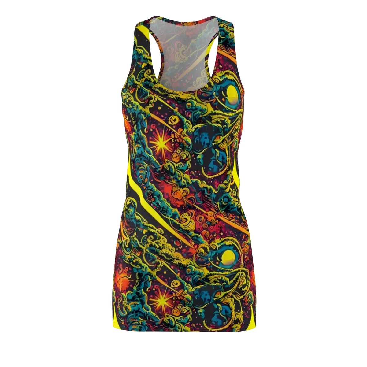 Gogos Galaxy on Racerback Dress — Front