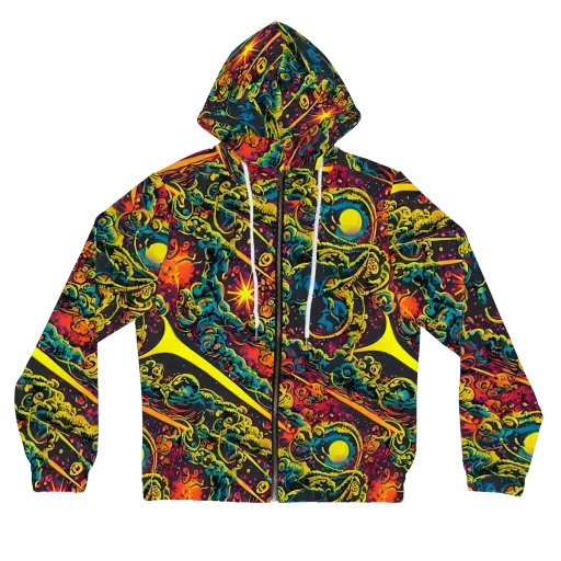 Gogos Galaxy on a Women's Full-Zip Hoodie