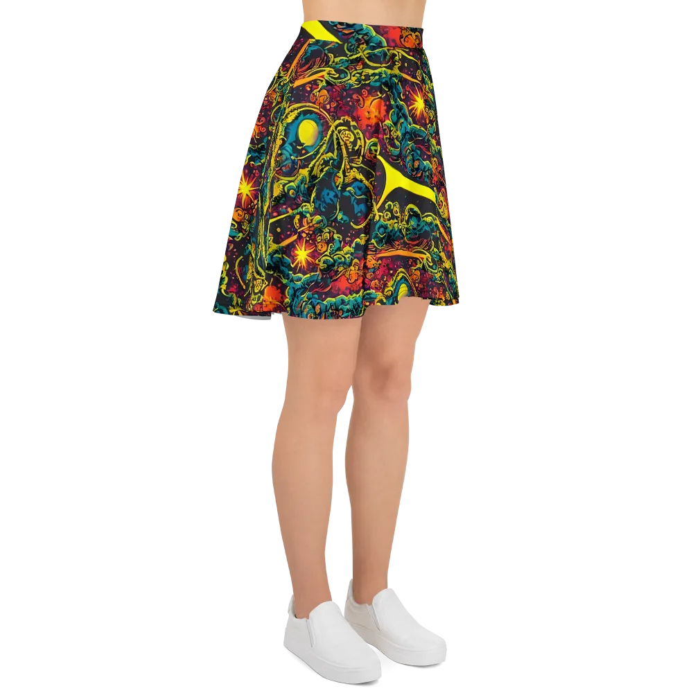 Gogos Galaxy on Skater Skirt — Right