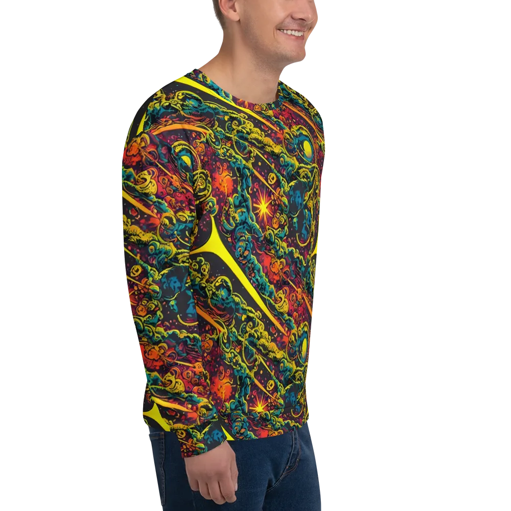 Gogos Galaxy on Sweatshirt — Right Front