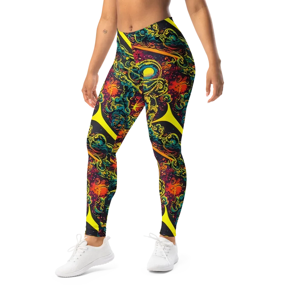 Gogos Galaxy on Leggings — Left Front