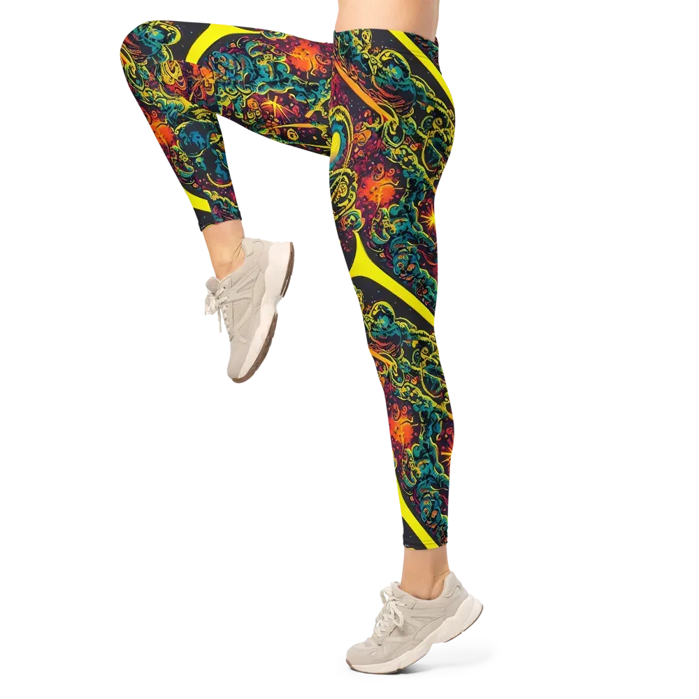 Gogos Galaxy on Leggings — Left