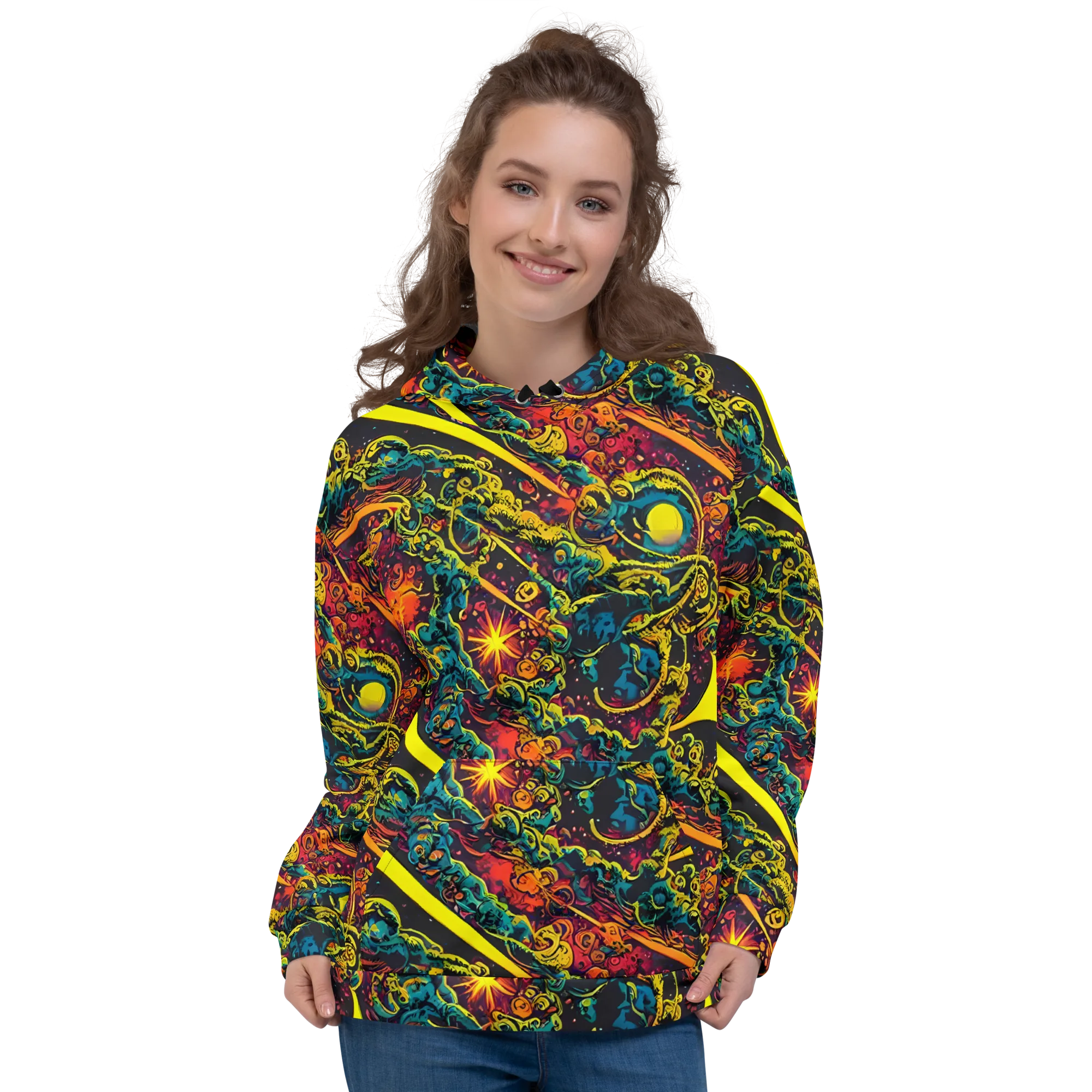 Gogos Galaxy on Hoodie — Front