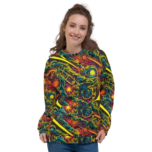 Gogos Galaxy on a Hoodie