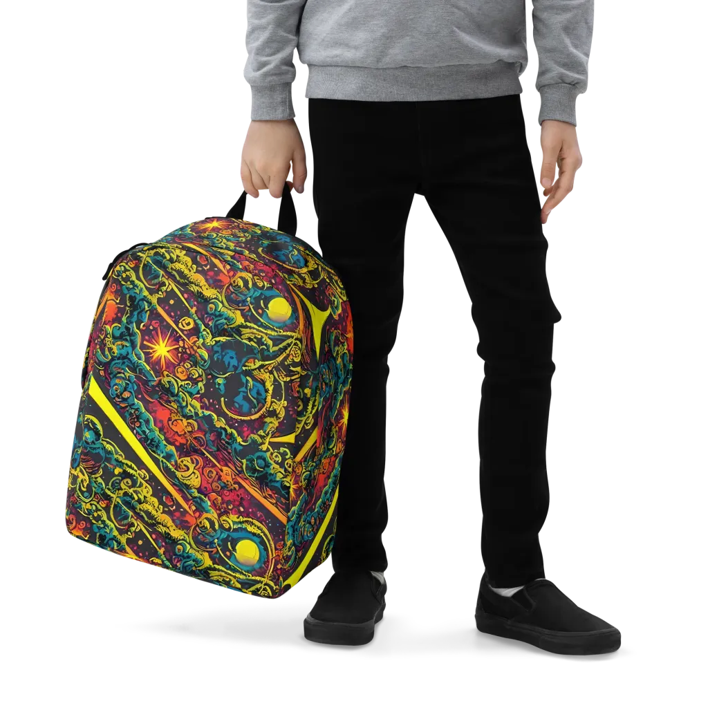 Gogos Galaxy on Minimalist Backpack — Zoomed-in
