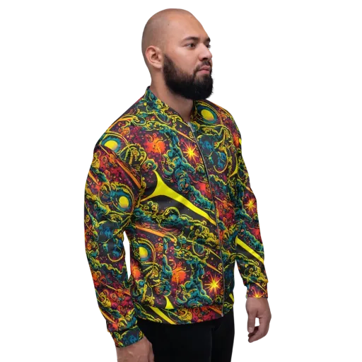 Gogos Galaxy on a Bomber Jacket