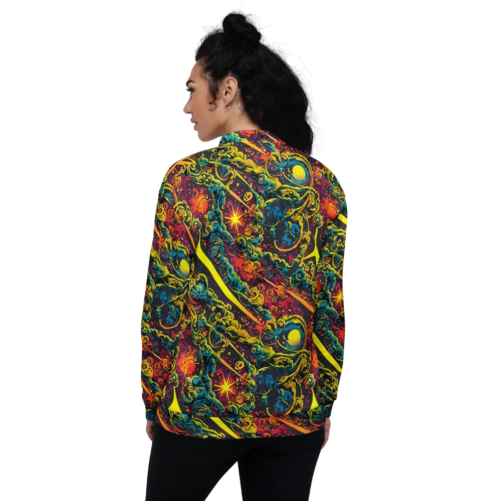 Gogos Galaxy on Bomber Jacket — Back