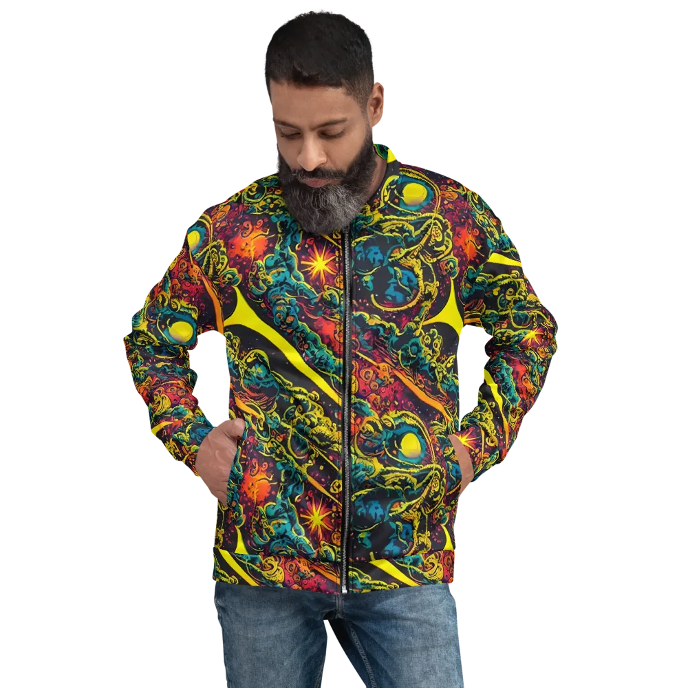 Gogos Galaxy on Bomber Jacket — Front