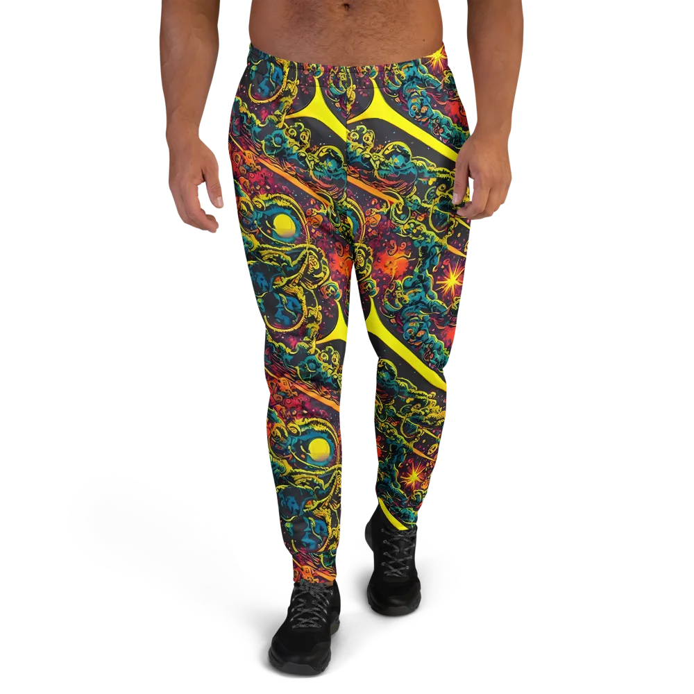 Gogos Galaxy on Men's Joggers — Front