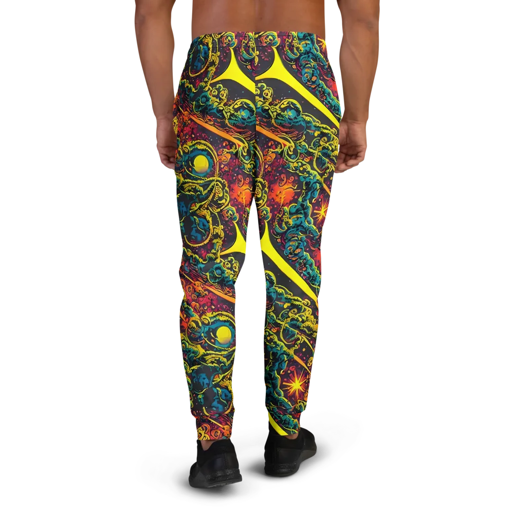 Gogos Galaxy on Men's Joggers — Back