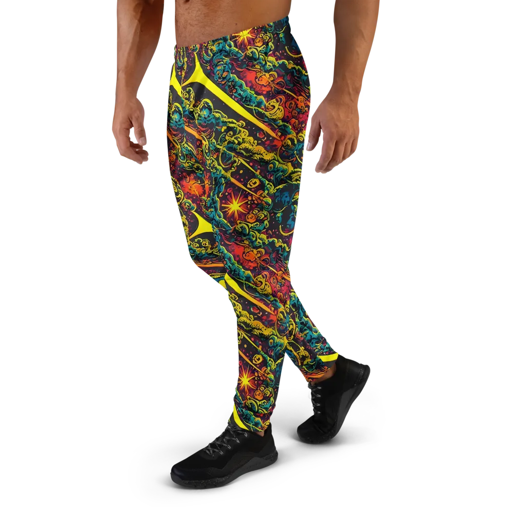 Gogos Galaxy on Men's Joggers — Left