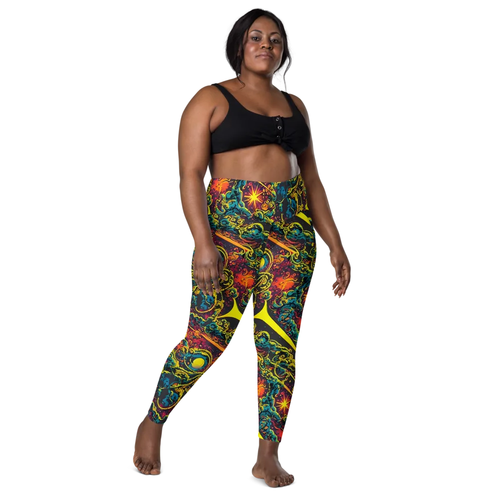 Gogos Galaxy on Leggings with Pockets — Front