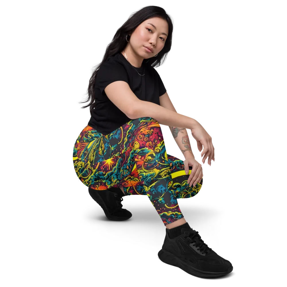 Gogos Galaxy on Leggings with Pockets — Right Front