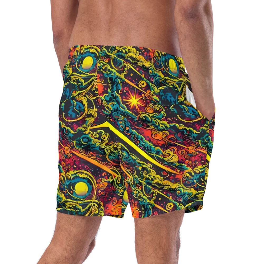Gogos Galaxy on Swim Trunks — Right Back