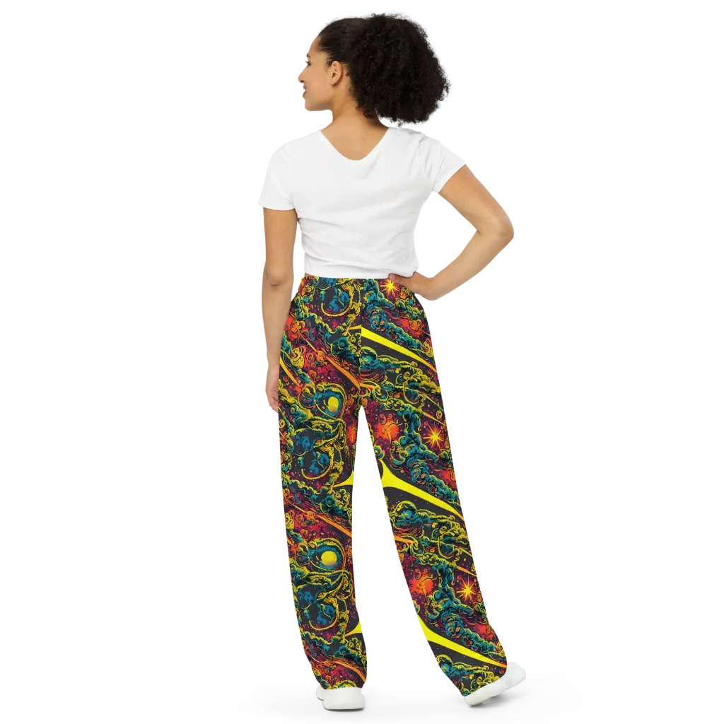 Gogos Galaxy on Wide-Leg Pants — Back