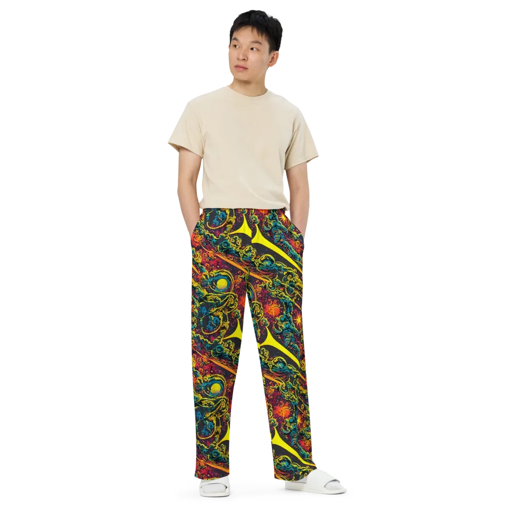Gogos Galaxy on Wide-Leg Pants — Front