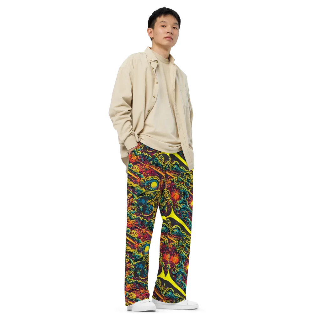 Gogos Galaxy on Wide-Leg Pants — Right Front