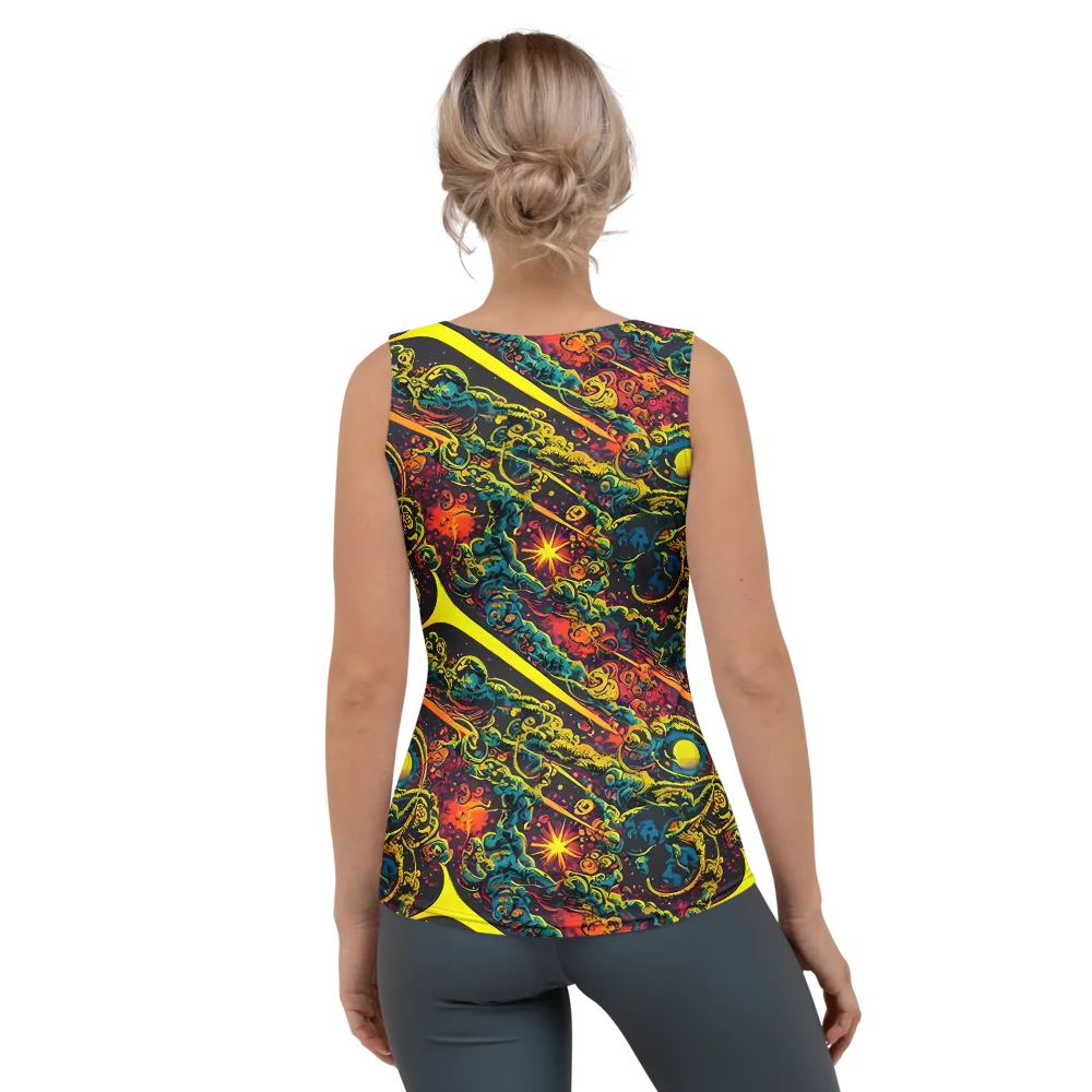 Gogos Galaxy on Women's Tank Top — Back