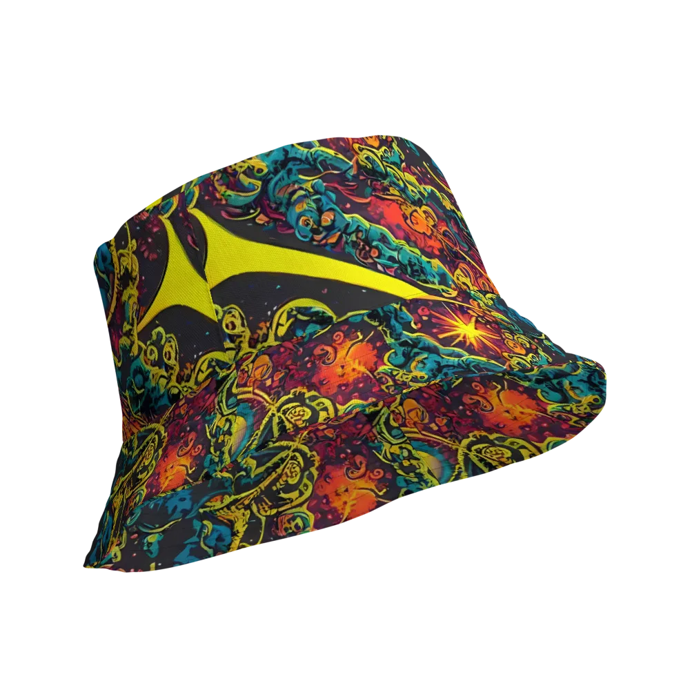 Gogos Galaxy on Reversible Bucket Hat — Product details Outside