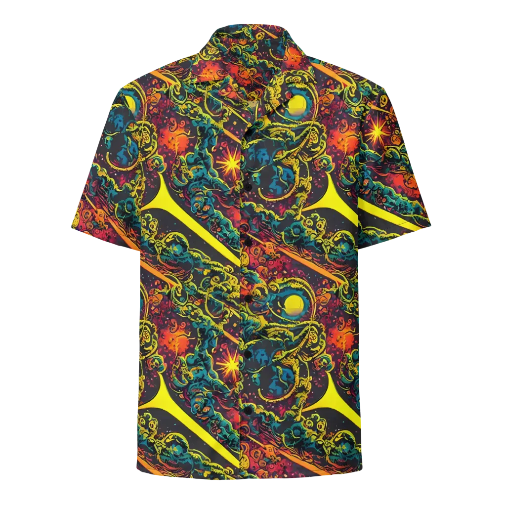 Gogos Galaxy on Button Shirt — Front