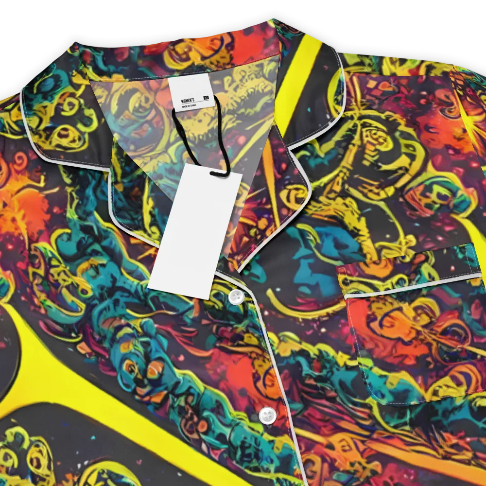 Gogos Galaxy on Women's Short Sleeve Pajama Top — Product details
