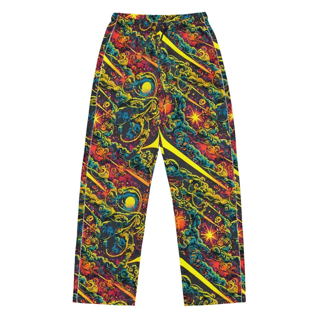 Gogos Galaxy on Women's Pajama Pants — Front