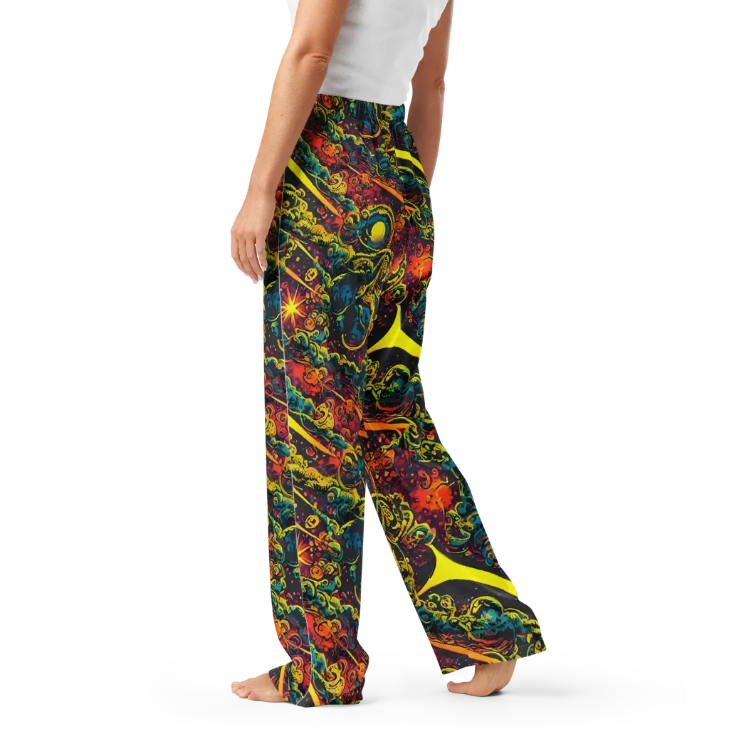 Gogos Galaxy on Women's Pajama Pants — Left