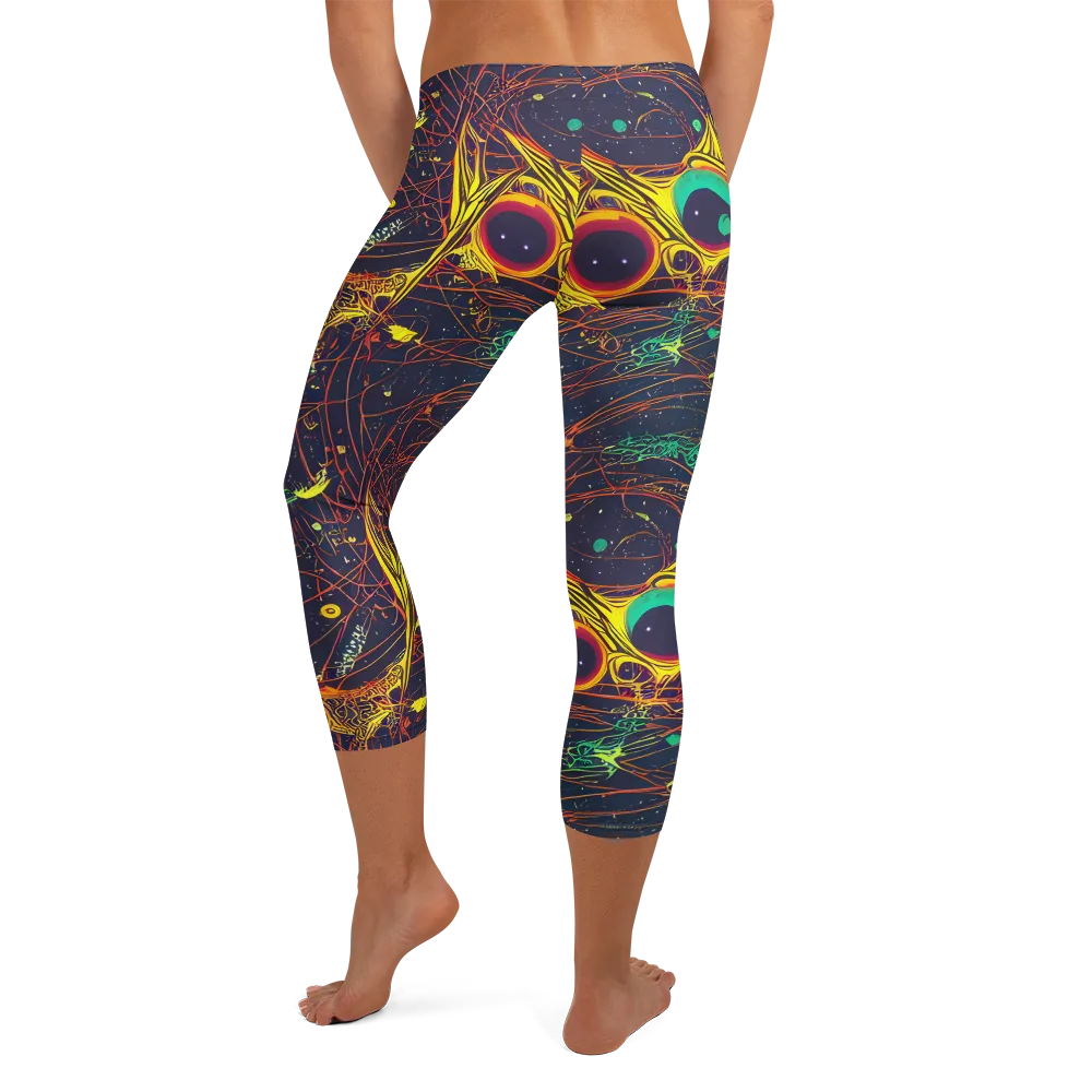 Sonic Universe on Capri Leggings — Back