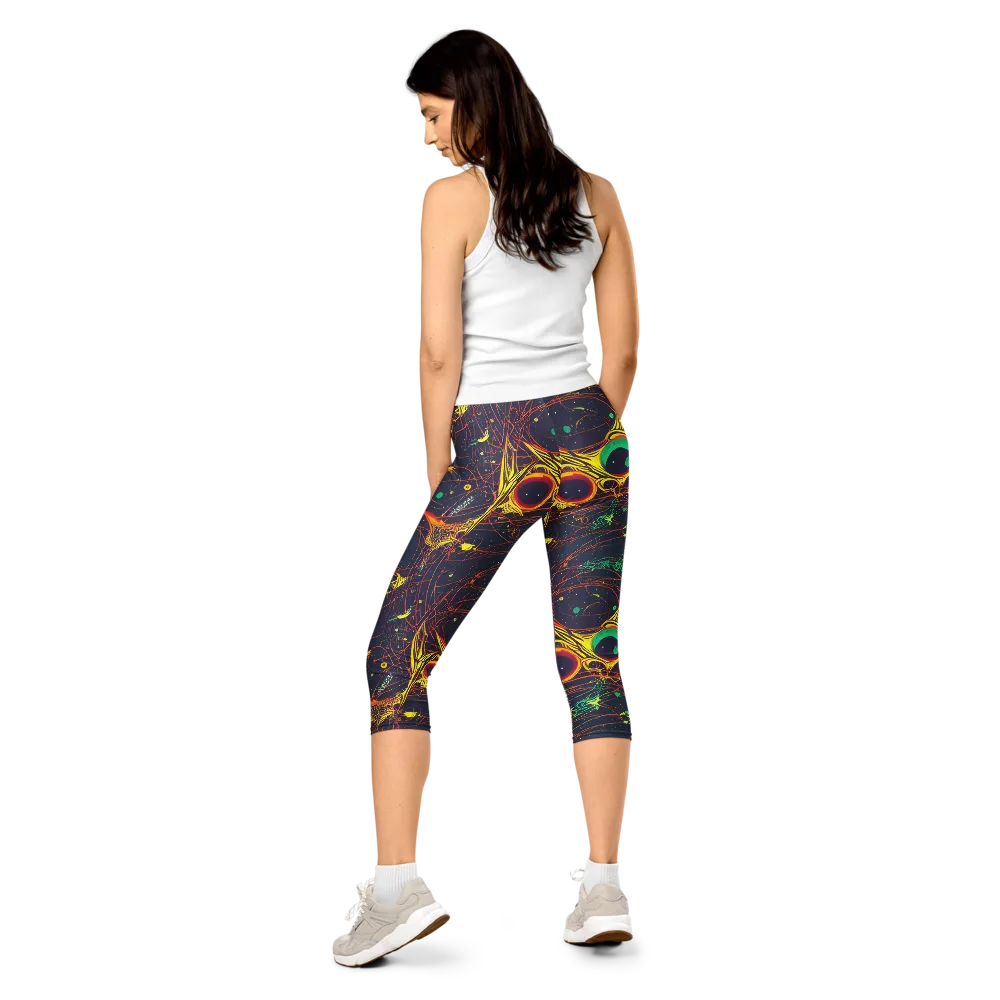 Sonic Universe on Capri Leggings — Back