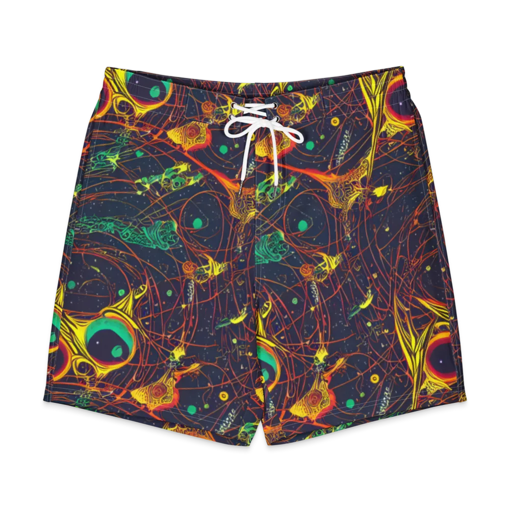 Sonic Universe on Men's Board Shorts — Front