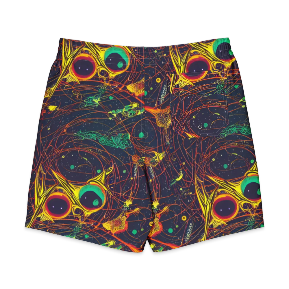 Sonic Universe on Men's Board Shorts — Back
