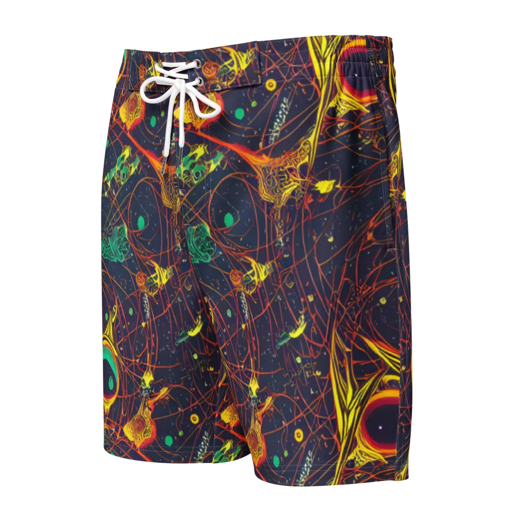 Sonic Universe on Men's Board Shorts — Front