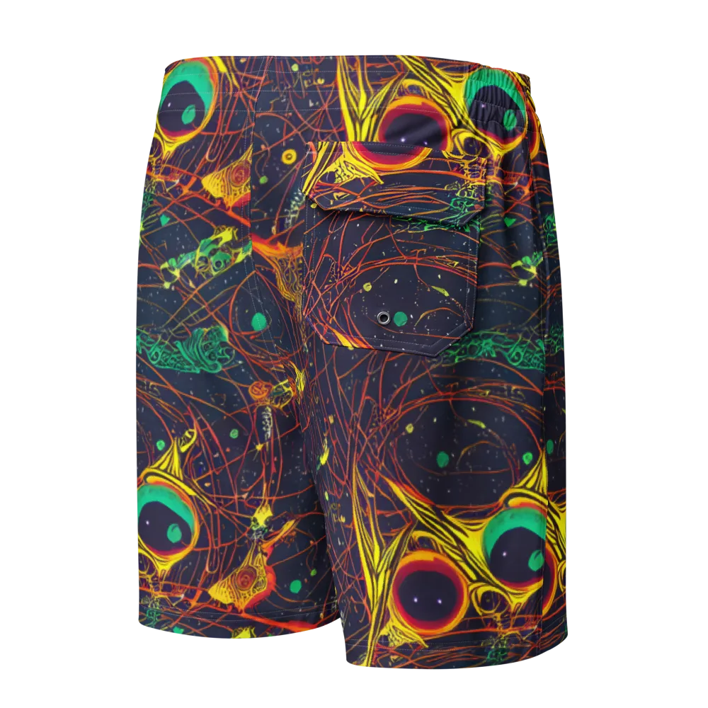 Sonic Universe on Men's Board Shorts — Back