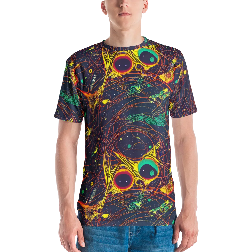 Sonic Universe on Men's Crew Neck T-Shirt — Front