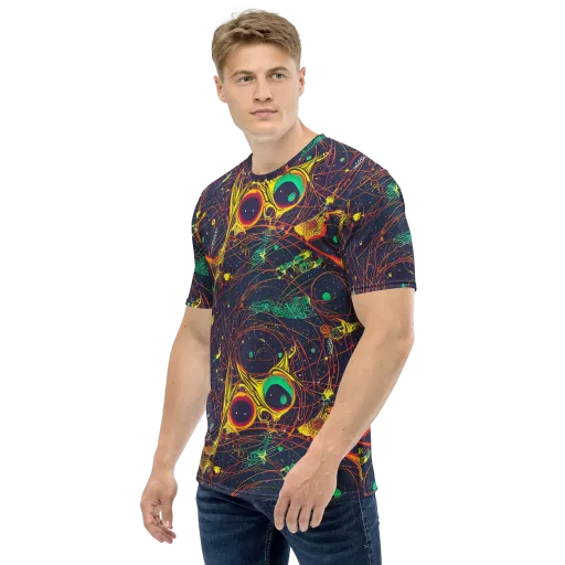 Sonic Universe on a Men's Crew Neck T-Shirt
